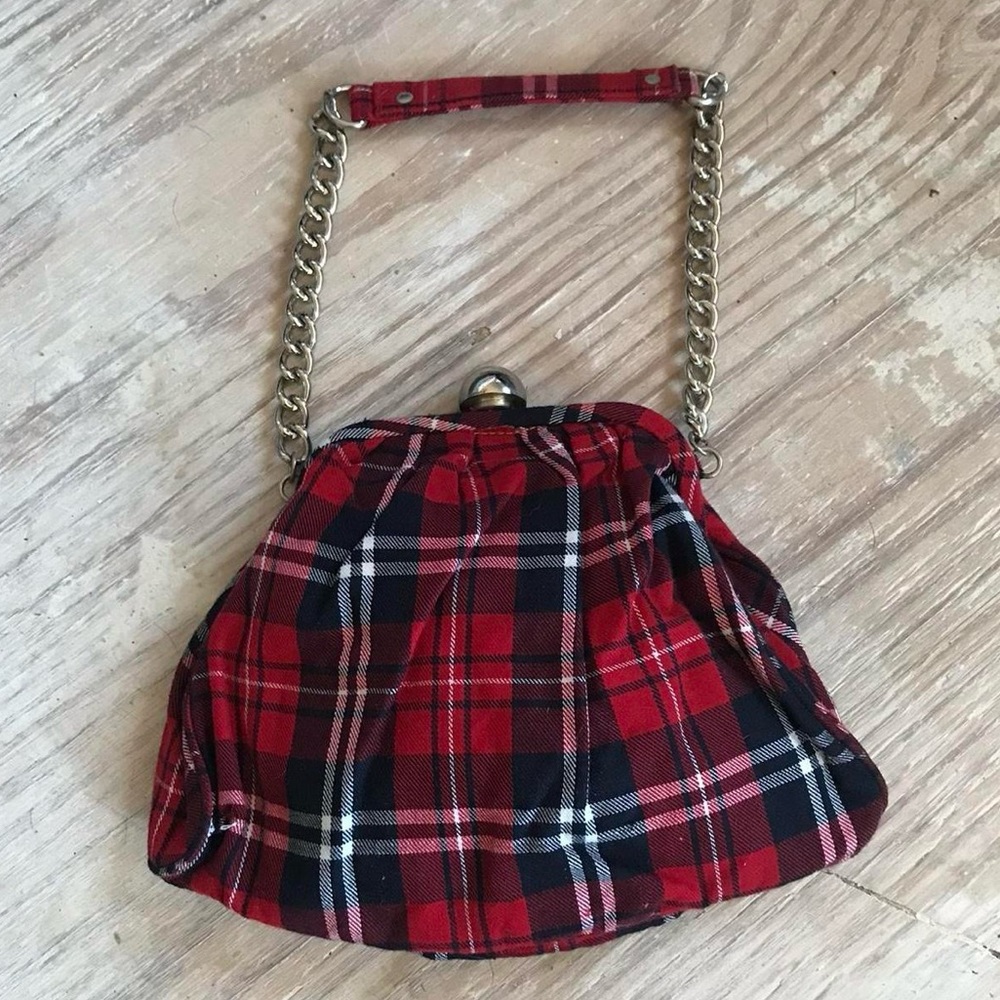 Vintage Y2K Plaid Purse / Bag